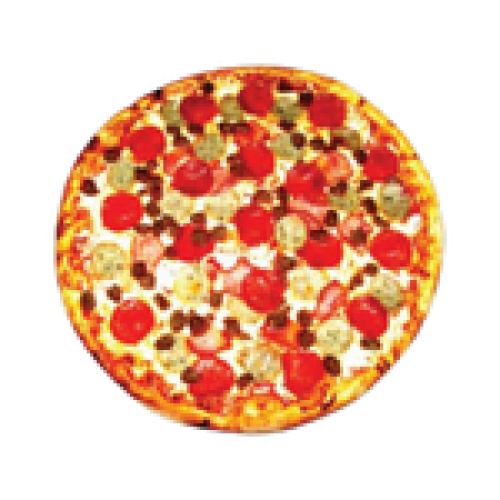 Pepperoni pizza with sausage, New York style, Sal’s Pizza Cafe, Gulf Breeze Florida